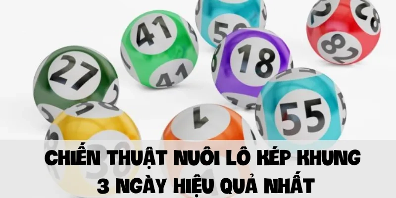 Chiến thuật nuôi lô kép khung 3 ngày hiệu quả nhất